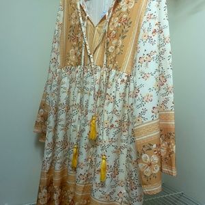 Cool girl hippie dress
